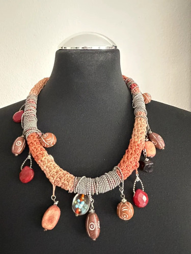 Boho ethno statement kette - boho,