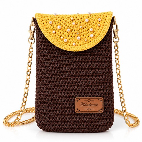 Handmade handytasche gehäkelt - handmade,