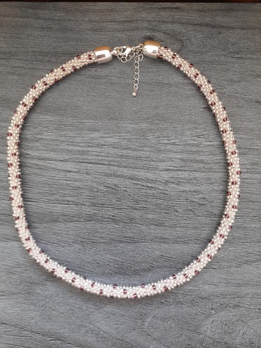Perlenkette halskette - ,