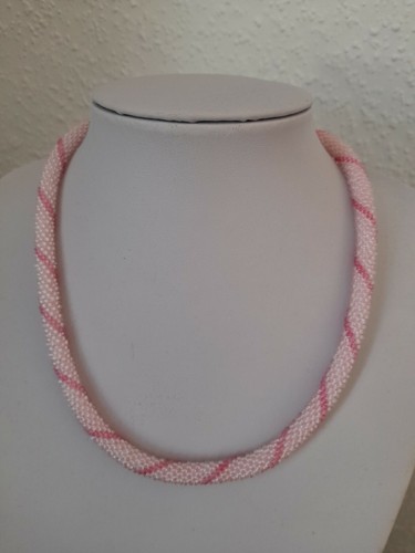 Glasperlenkette halskette - glasperlenkette,