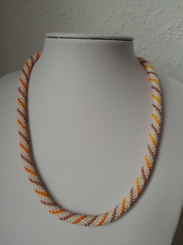 Glasperlenkette halskette - glasperlenkette,