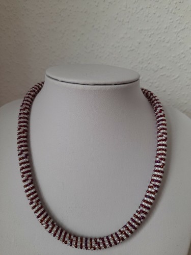 Glasperlenkette halskette - glasperlenkette,