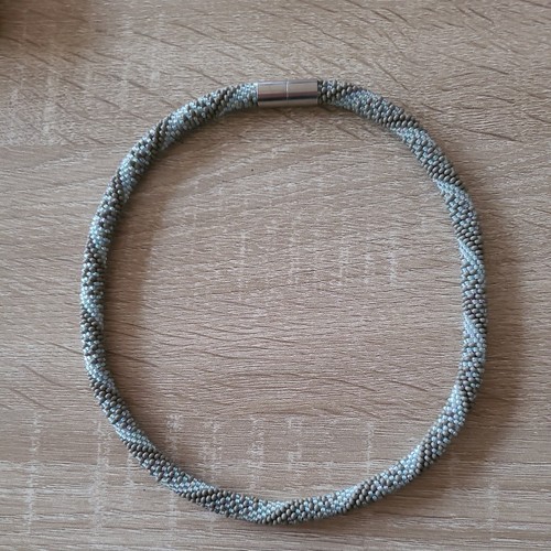 Glasperlenkette halskette - glasperlenkette,