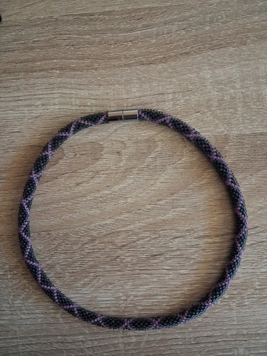 Glasperlenkette halskette - glasperlenkette,