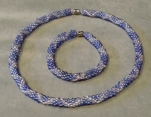 Perlenkette armband set - perlenkette,